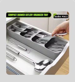 MT Multi-Layer Kitchen Drawer Organizer Tray Spoon Knife Fo…