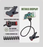 360° full rotation Flexible Mobile Arm Metal Desk Mobile Ph…